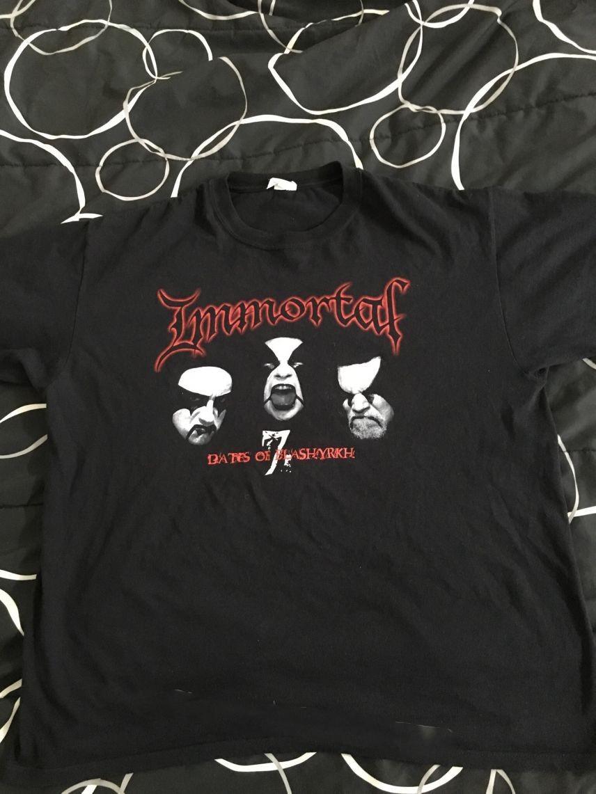 Dates of Blashyrkh Immortal Band Shirt Unisex Concert S-5XL LO510 XXXL