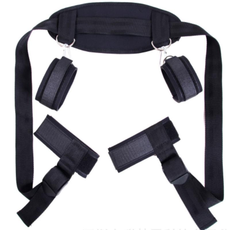 Sa-Couples Intimate Bondage Kit with Self Bandage Belt Sex Swing Leg Spreader Rope Systems for Enhanced Sensation