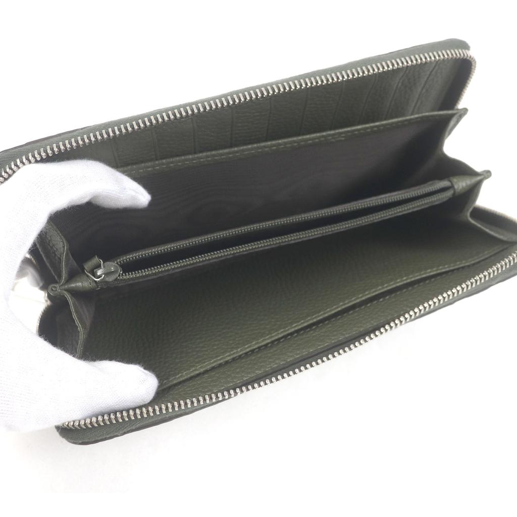 GUCCI Purse 739482 Jumbo GG Round Zip 739482 khaki leather mens Used