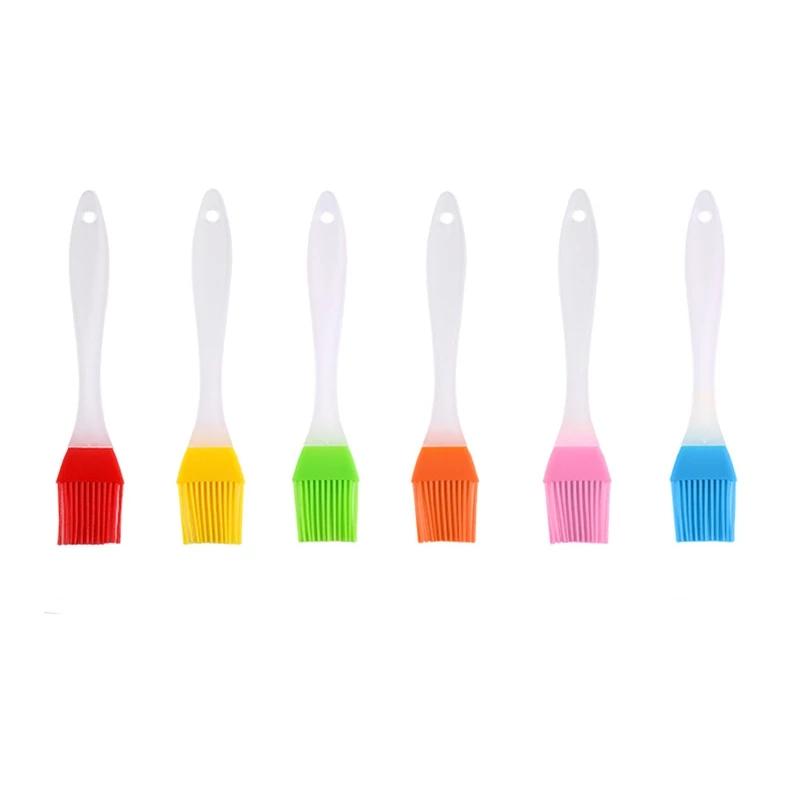 Silicone Barbeque Spatula Brush Cooking Bbq Heat Resistant Oil Brush Baking Tool