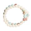 Putuo Mountain Cultural and Creative White Jade Bodhi New Chinese Style Original Bracelet with Shoushan Stone Fortune Beads Exquisite Women's