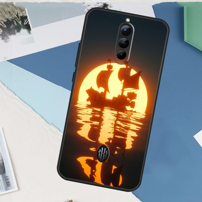 Sailing Pirate Ship For Nubia Red Magic 10 Pro Plus 6 7 Pro 6S 7S 5G 6R RedMagic 9 8 8S 9S Pro Plus Phone Case