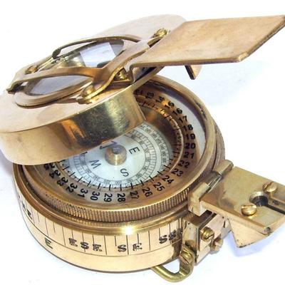 Kompas wojskowy Kompas inżynieryjny Kompas pryzmatyczny Kompas mosiężny zabytkowy
