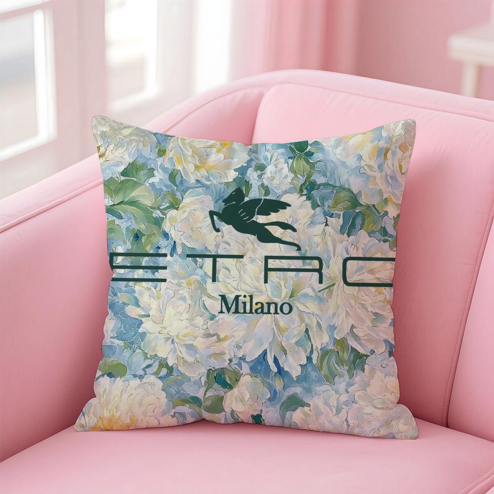 Brand E-EtroS Cushion Cover Comfortable Reversible Pillow Cover Ideal for Car Sofa Bedroom & Beyond
