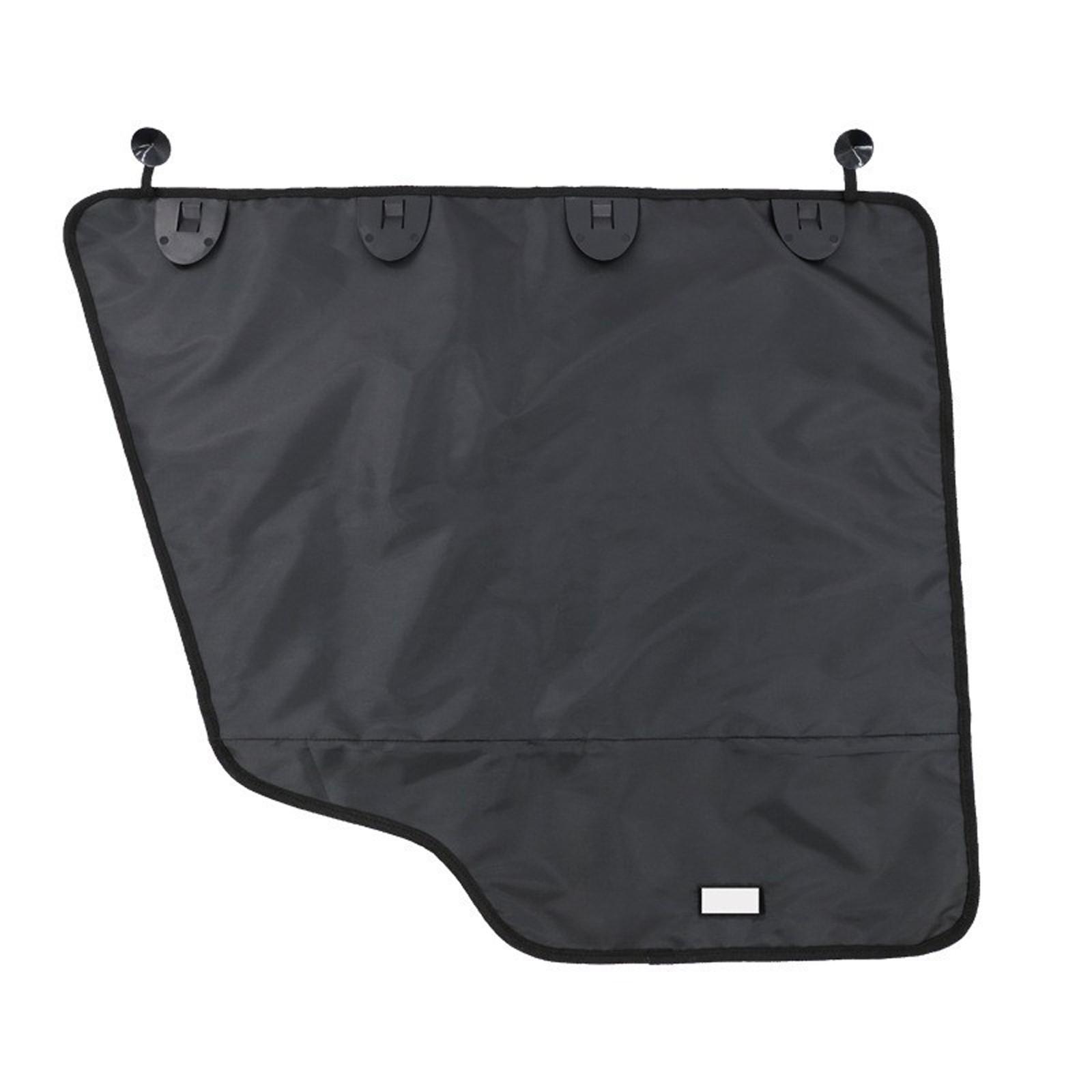 

Коврик для двери автомобиля для домашних животных, коврик для собак и кошек, устойчивый к царапинам и разрывам, грязеотталкивающий коврик для двери автомобиля для домашних животных One Size чёрный