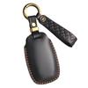 Vintage Leather Car Key Cover for Fiesta with Buckle