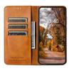 SUTENI For Samsung Galaxy S23 Wallet Design Full Coverage Automatic Closing Flip PU Leather+TPU Cover Case with Stand