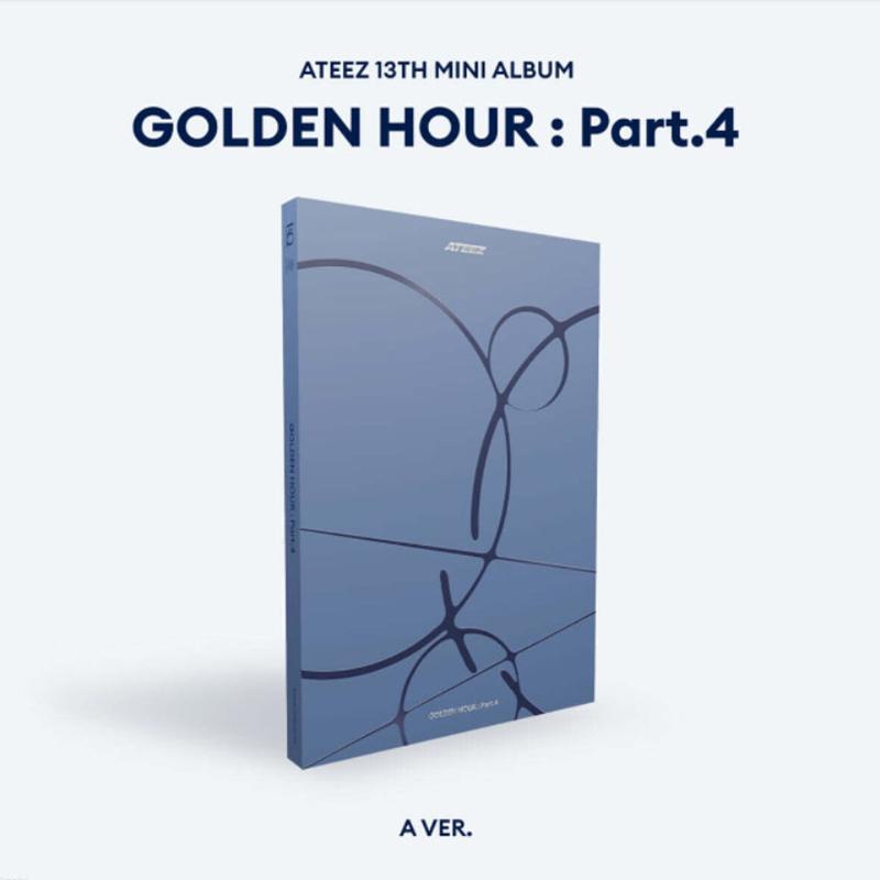 ATEEZ ZŁOTA GODZINA : Część 4 (13. Minialbum) [Wersja A]+ Korzyść z przedsprzedaży: Fotokarta (Członek Wybieralny)
