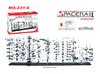 SPACE RAIL 231 Endlosschleife Space Rail Pädagogisch Gehirn Futuristisch Achterbahn Macht ein Großartiges Einrichtungsstück Nein. Puzzle, Spielzeug, Training, Untersetzer-ähnliches Spielzeug,