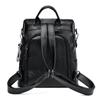 Women's Bow Backpack Anti-Theft Travel Backpack Leather Multifunctional Schoolbag