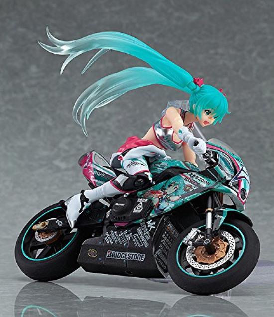 Figma Racing Miku Racing Miku 2013 EV MIRAI malowana ruchoma figurka wersja. ABS&ATBC-PVC bez skali