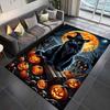 Halloween Pumpkin Head Pattern Rug Carpets for Bedroom Living Room Sofa Mat Creative Door Mat Dressing Room Rugs Play Mats Gifts