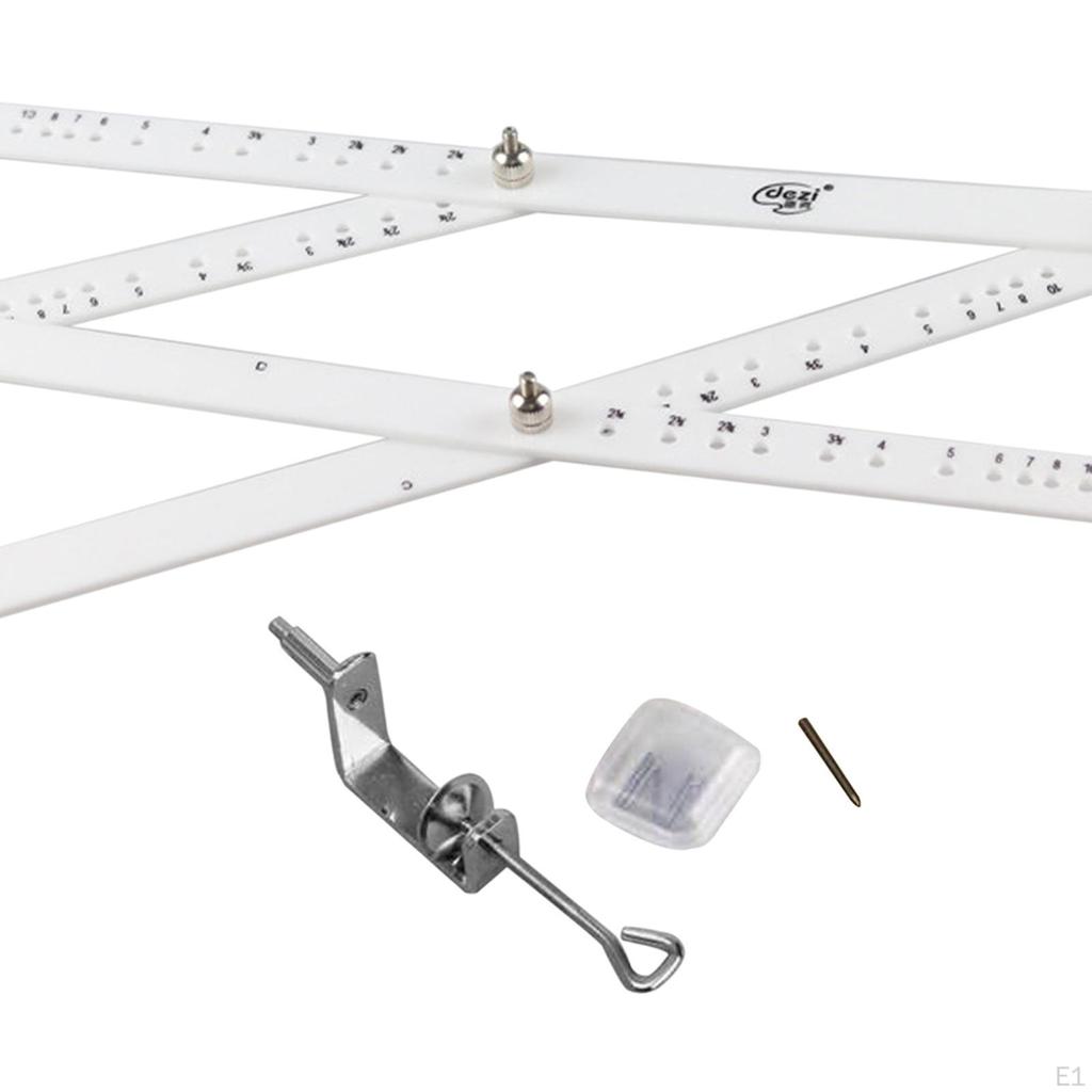 Sanatçılar Pleksiglas Pantograf 34cm Cetvel Çizim Haritalar Planlar