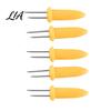 Kitchen Gadgets for Grilling Stainless Steel Corn Holders, Heat Resistant Shaped Handles, Double Skewers Needle Set Outdoor Camping And Home Barbecue