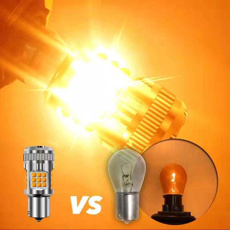 25W 2500lm P21w Λάμπα Αυτοκινήτου LED 3030 1156 Ba15s Οχημάτων Αυτοκινήτου Αξεσουάρ Λάμπες Φορτηγού Μοτοσυκλέτας Φλας Canbus 12v 24v
