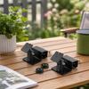 Camera Mount Weatherproof Clamp-Style Mounting Bracket with Conversion Adapters
