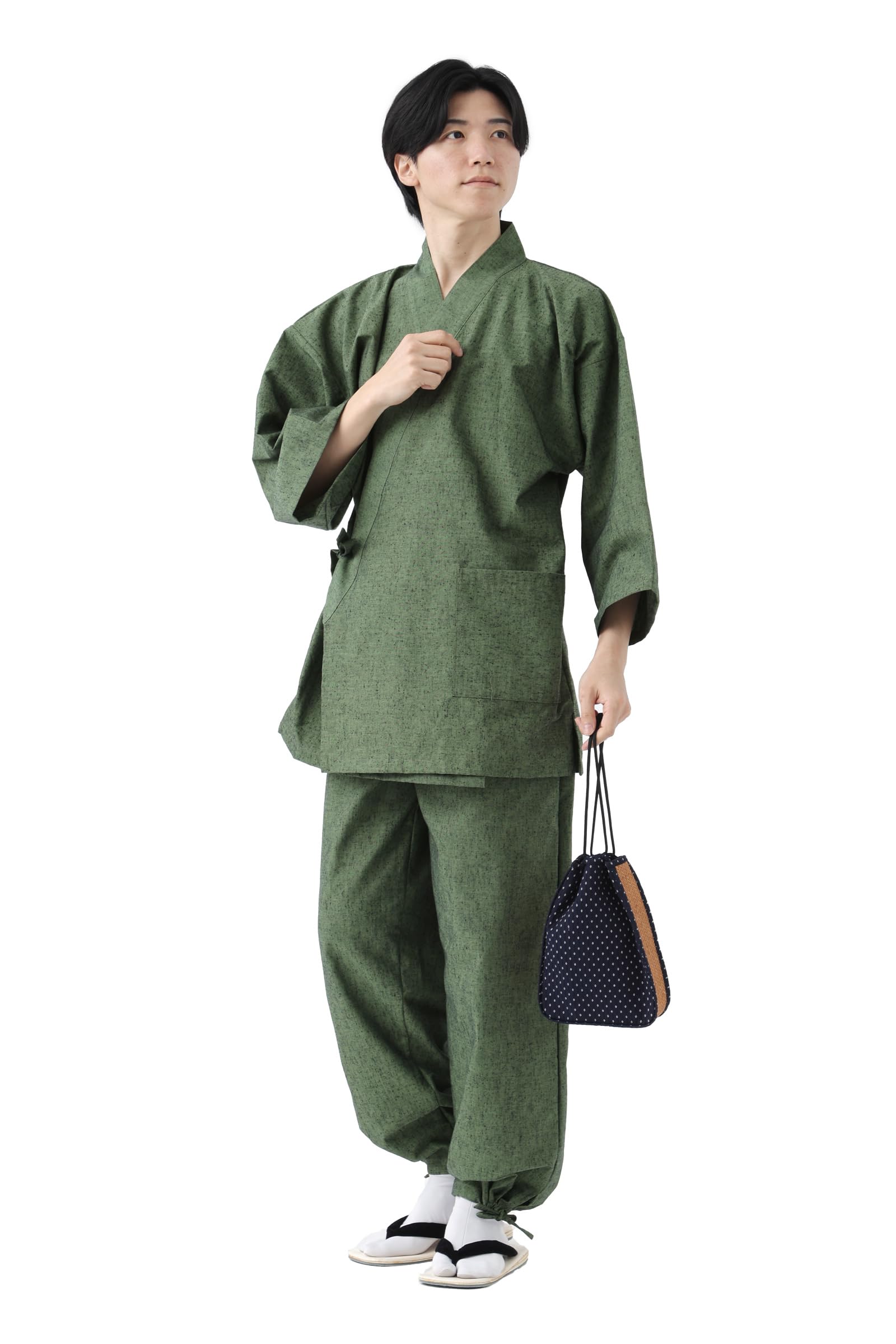 

Samue for Kurume Large Plain [Tayutaf] Men, Kurume, круглогодичный хлопок, домашняя одежда, ткать, мужская пижама, сауна, повседневный, подарок, подарок на День отца,