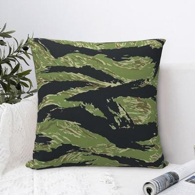 Tiger Stripe Military Tactical Camouflage Pillowcase Cushion Comfort Throw Pillow Sofa Decorative Cushions Used