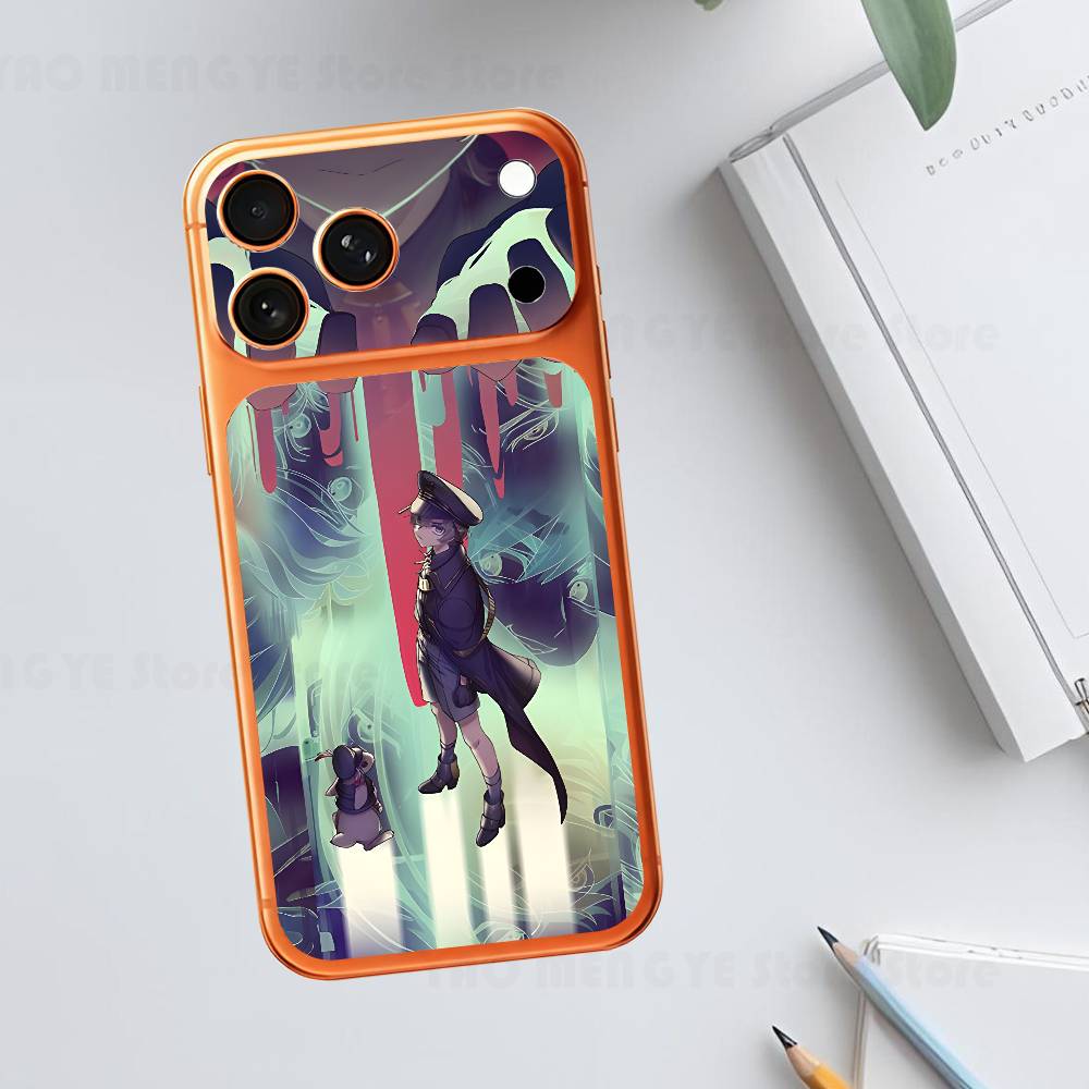 MILGRAM H-Haruka Yuno For Iphone 17 Pro ProMax Back Protective Decorative Sticker Back Cover