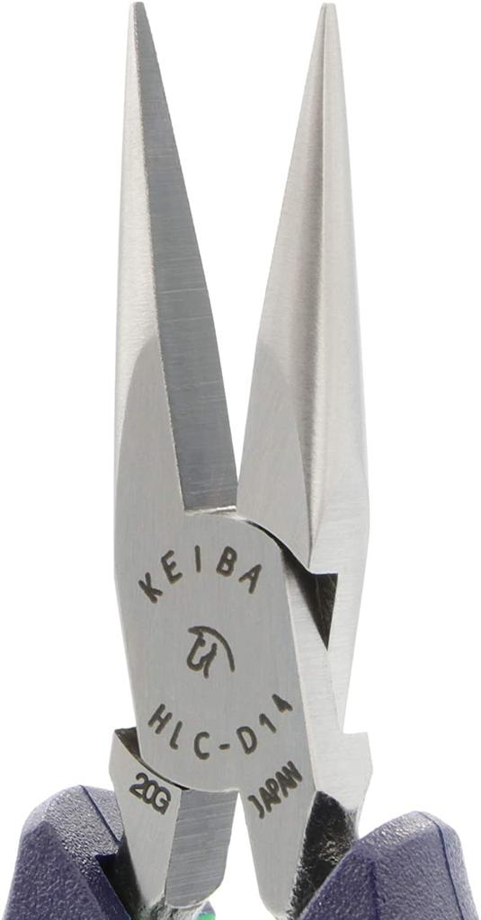 Maruto Hasegawa Kosakujo KEIBA Pro Hobby Long Nose No Groove Cutting Pliers, (No Blade) HLC-D14