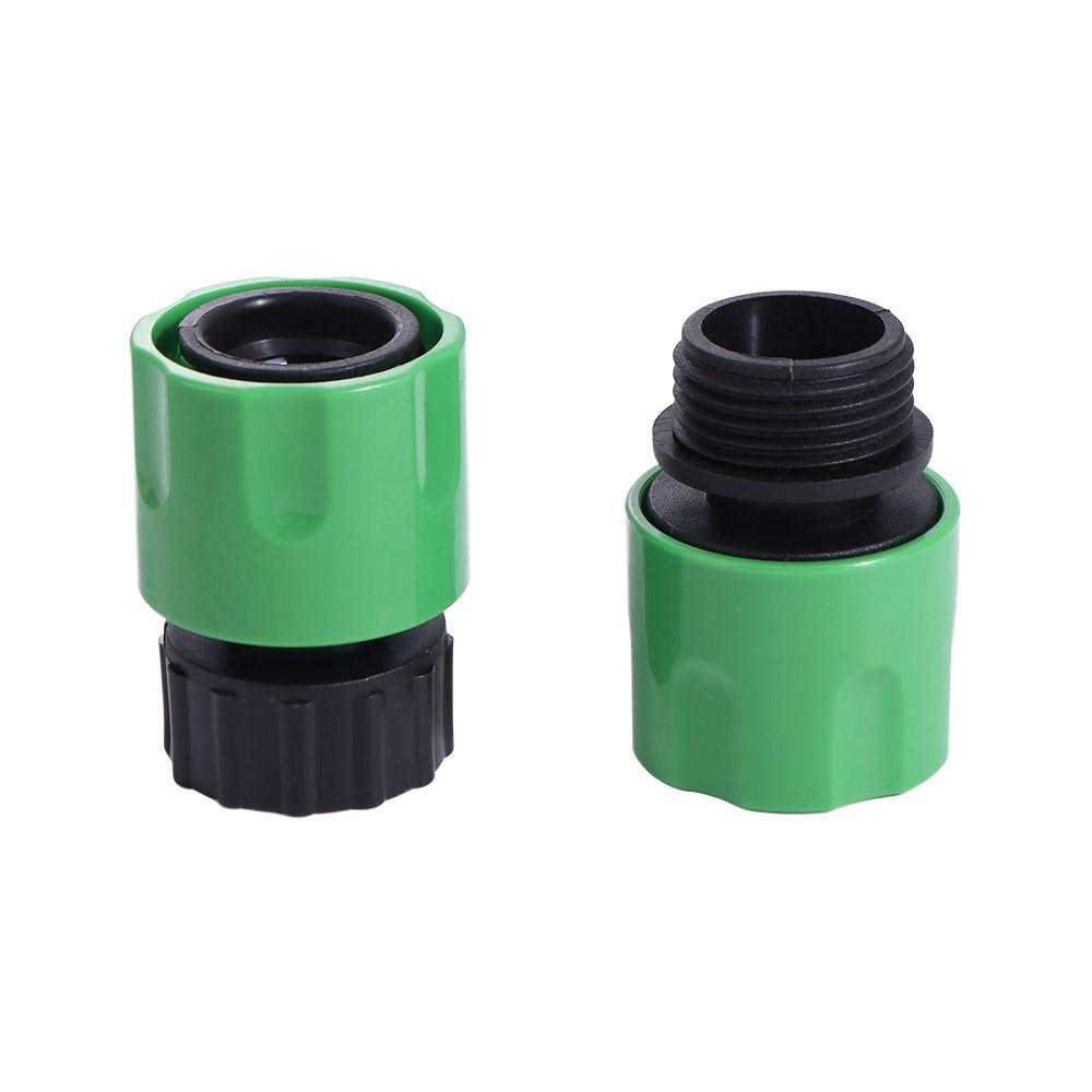 

ABS Quick Connector Garden Water Adaptor Hose Pipe Adapter Hose Coupling Joint Watering System