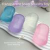 Super Soft Simulated Soap Squeeze Toys Creative Realistic Soap Pinch Office Desk Toy