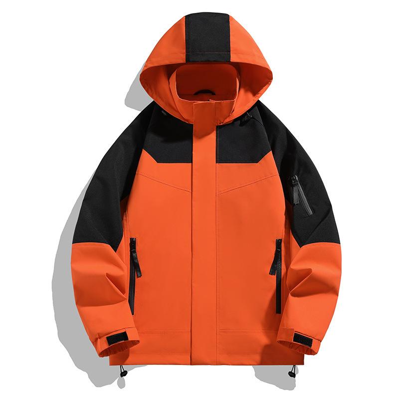Outdoor Jacket Men's and Women's Same Autumn Trend Fashion Mountaineering Waterproof Windproof Tooling Sports Jacket