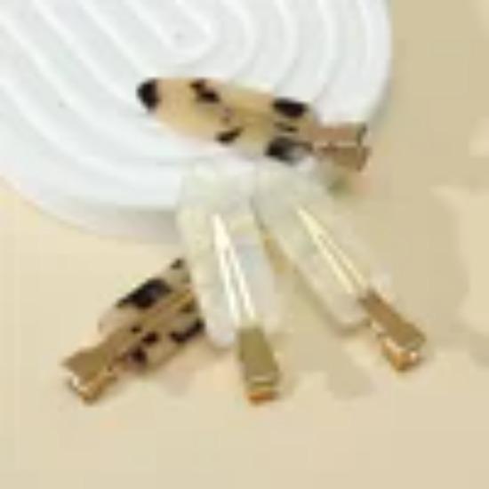 4Pcs/Lot Women Hair Clips Side Bangs Fix Fringe Barrette Makeup Kit Hair Accessories Female Ladies Girls Headwear Hairpin