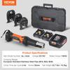 Pro Press Werkzeug Rohrkrimp-Kit Presswerkzeug Akku-Kit M15 M22 M28 Backe
