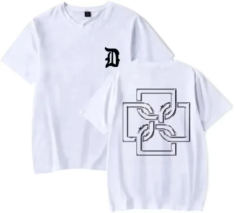Summer Santa TShirt Duki Merch Women T Shirt Short Sleev Casual Print Unisex Short Sleeve Highquality Unisexs Clothing Streetwear