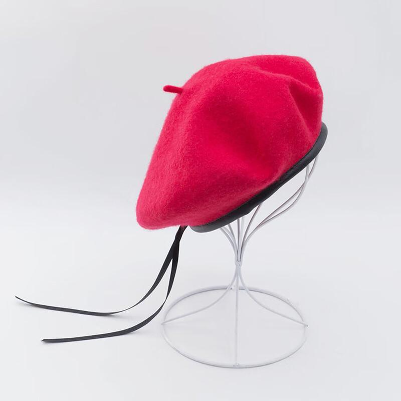 Регулируемый шерстяной берет M (56-58cm)