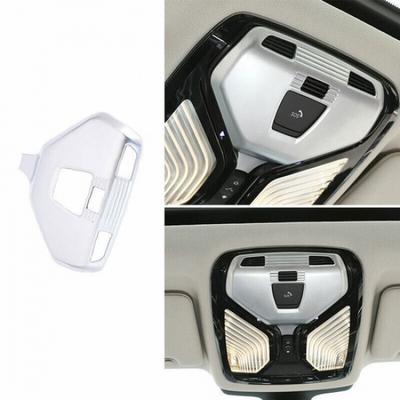Front Reading Light Cover Trim 1PC Fit For BMW 3-Series G20 - Silver ABS