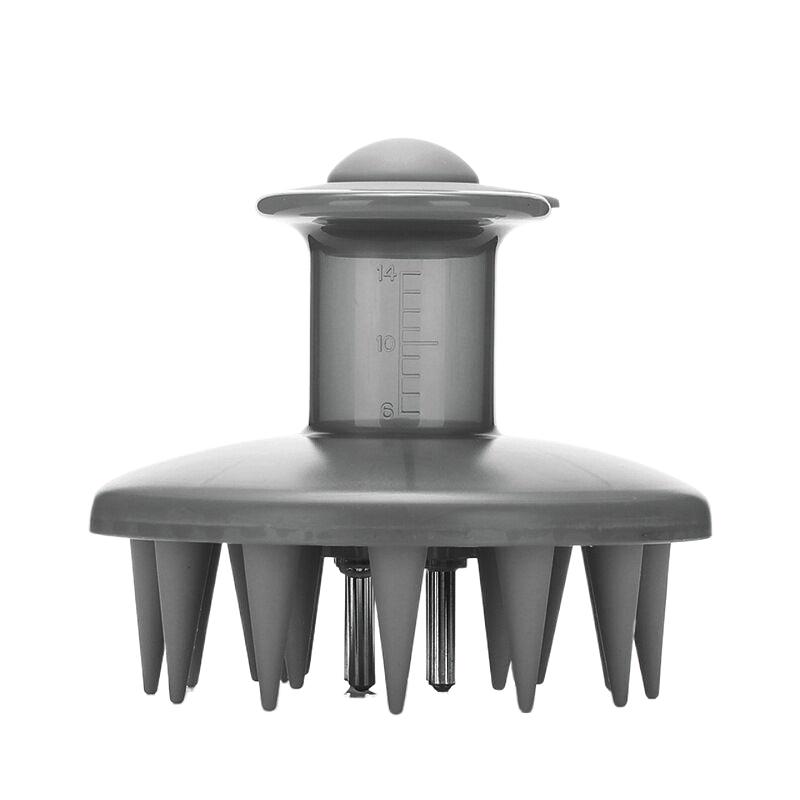 1Pcs Scalp Massage Hand Brush With Shampoo Dispenser Soft Silicone Hair Brush Multifunctional Scalp Exfoliation Brush