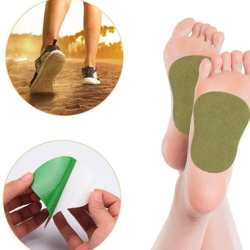 1/6/12/30pcs Mugwort Foot/Neck/Waist/Knee Patches Detoxifying Deep Cleansing Foot Pad, Natural Herbal Sleep Aid Foot Patch, Stress Relief Patch