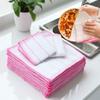 Lint-Free Absorbent Pure Cotton Dishcloth for Easy Bowl & Kitchen Cleaning