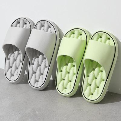 Breathable Non-slip Summer Shower Slippers for Men and Women with Thick Sole