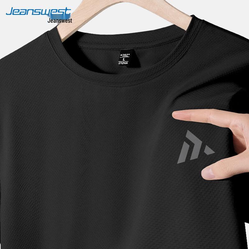 Jeanswest Men s Ice Silk Print T-Shirt 4XL