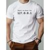 European size Men'S Graphic T-Shirt -Casual Summer Tee with Print, Round Neck, Short Sleeve, Regular Fit, Casual Attire