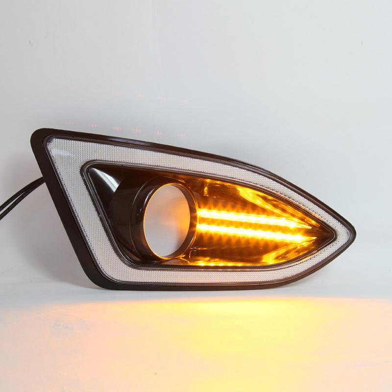 

Светодиодные дневные ходовые огни и противотуманные фары для Ford Edge 15-18 г.в. (США) - Отделка в оригинальном стиле