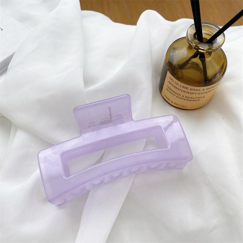 Quality High Jelly Hair Claw Clip For Women In Vibrant Colors Ideal For Casual And Formal Looks
