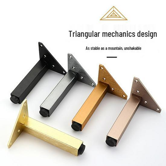 Adjustable Aluminum Alloy Furniture Legs for Cabinets, Sofas, Coffee Tables, TVs, and Beds