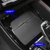 For BMW X1 X2 F48 F49 F39 Front Console Cup Holder Sliding Shutters Cover Trim Center Roller Blind Cover Replacement 2016-
