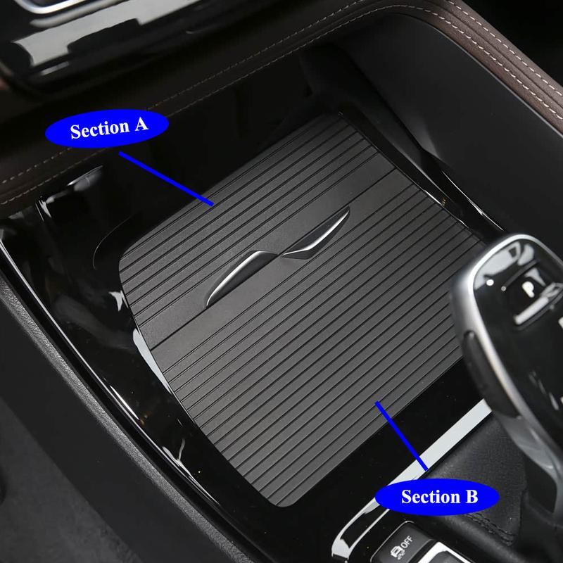 For BMW X1 X2 F48 F49 F39 Front Console Cup Holder Sliding Shutters Cover Trim Center Roller Blind Cover Replacement 2016-