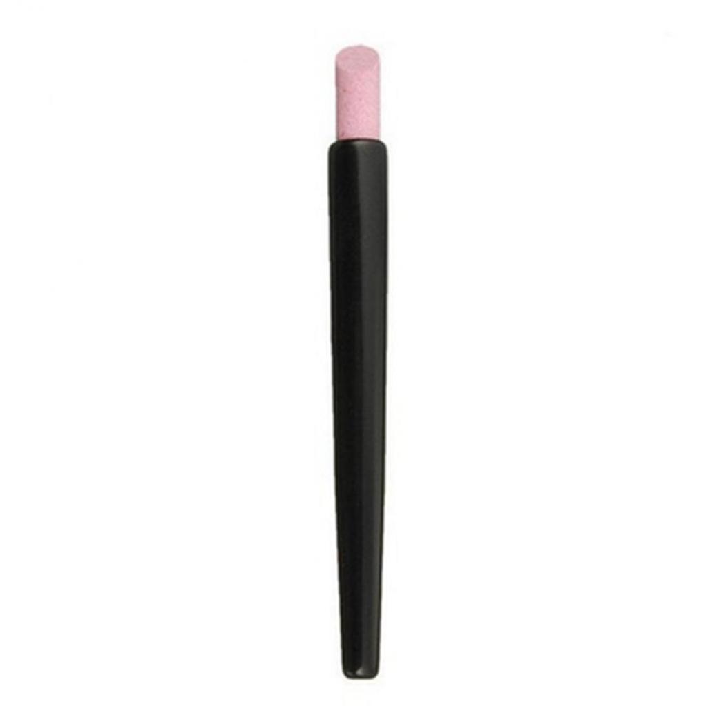 Nail Art Quartz Scrub Stone Cuticle Remover Stick Pen Pusher Polish Manicure Tool