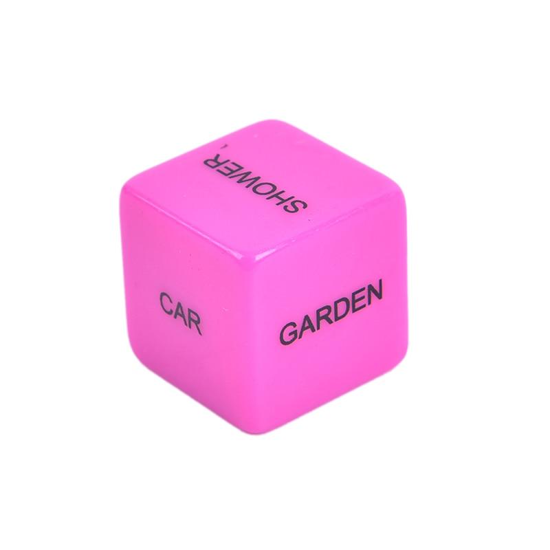 Sex Dice Poziție Distracție Adult Sexy Postura Cuplu Iubitori Joc de umor Jucărie Adult Erotic Love Sex Dice 2 buc