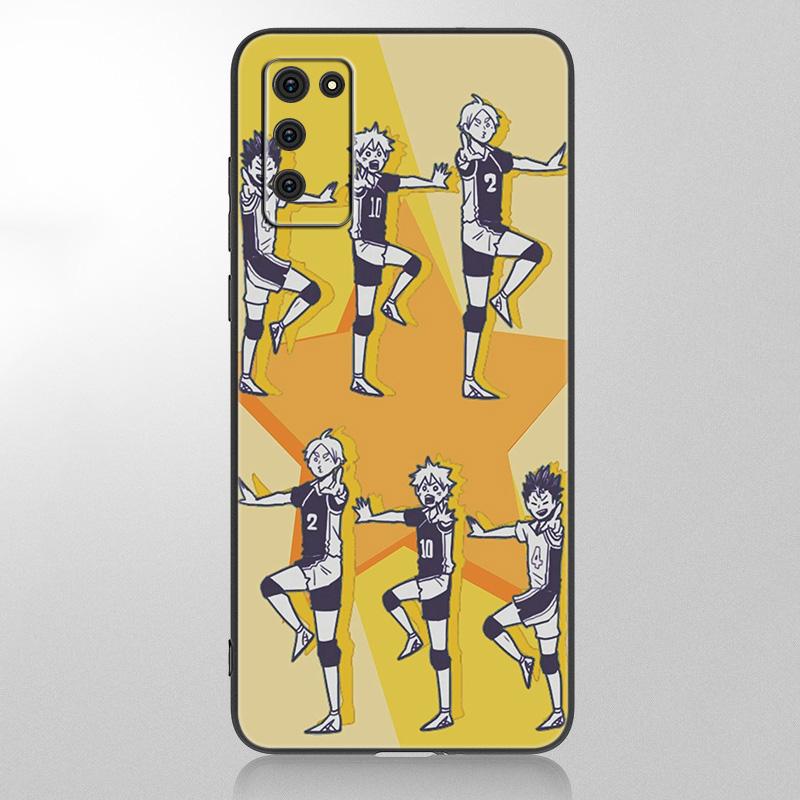 

Чехол для волейбола с аниме Oya Haikyuu для Samsung Galaxy A12 A02S A22 A32 A52 A72 A71 A51 A41 A31 A21 A11 A50 A70 A20S, черный чехол Samsung A72