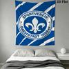SV Darmstadt 98 Wall Tapestry Aesthetic Wall Hanging Printed Fabric Blanket Decorative Tapestries for Bedroom Living Room Home Decor