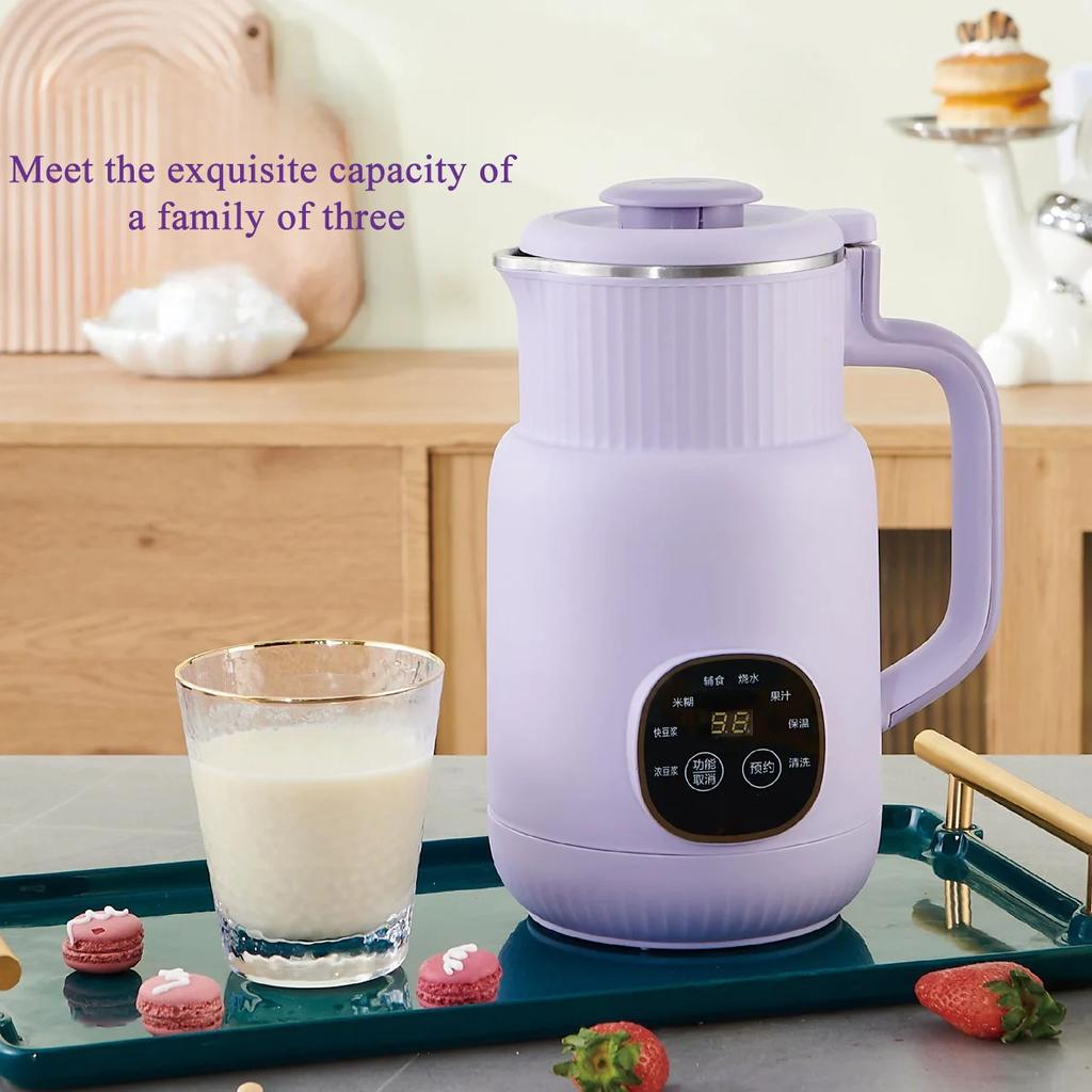 Touchscreen voll sojamilch maschine Neue wand brechen maschine automatische sojabohnen kochen freies filterung freies haushalts