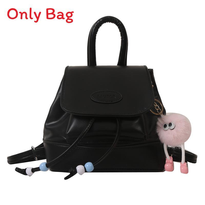 Pu Material Small Fashion Retro Backpack For Daily Casual Use