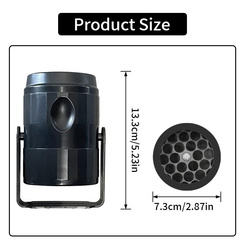 LED Snowflake Christmas Projector Light Indoor USB Power Snowflake Xmas Projection Lamp for Bedroom New Year Party Home Decor